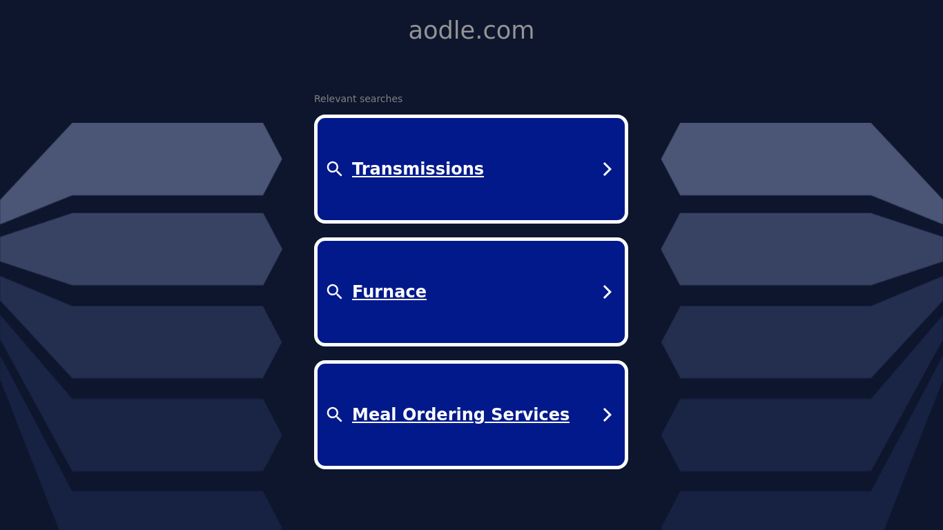 Odle Landing page