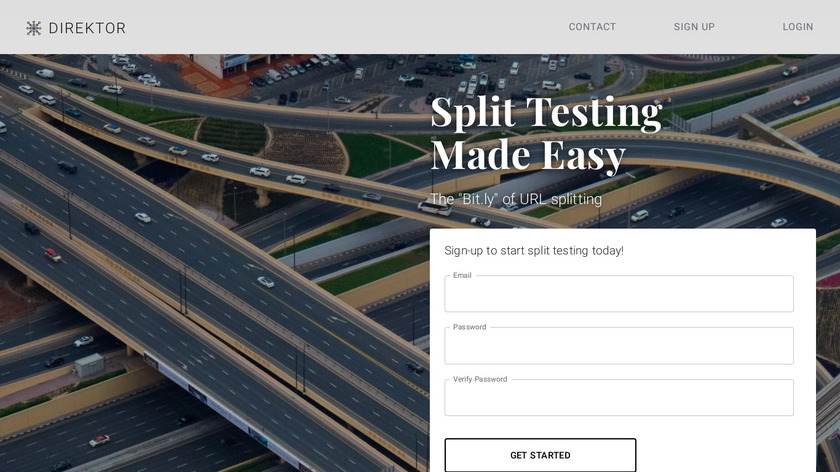 Direktor Landing Page