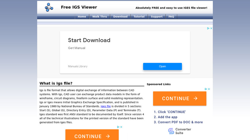 IGS Viewer Landing Page
