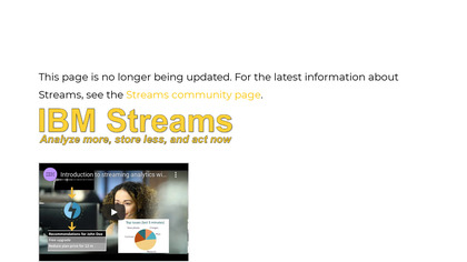 IBM Streams image