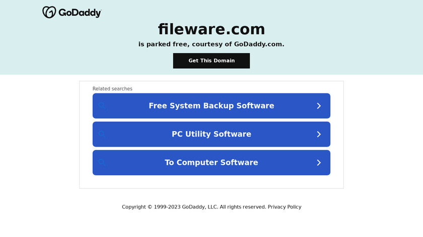 FileSync Landing Page