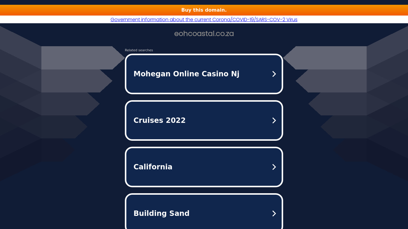 EOH Microsoft Coastal Landing page
