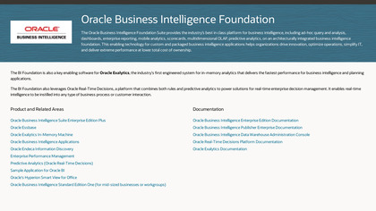 Oracle BI Foundation Suite image