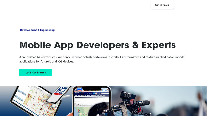Mobile App Development Services Landing Page