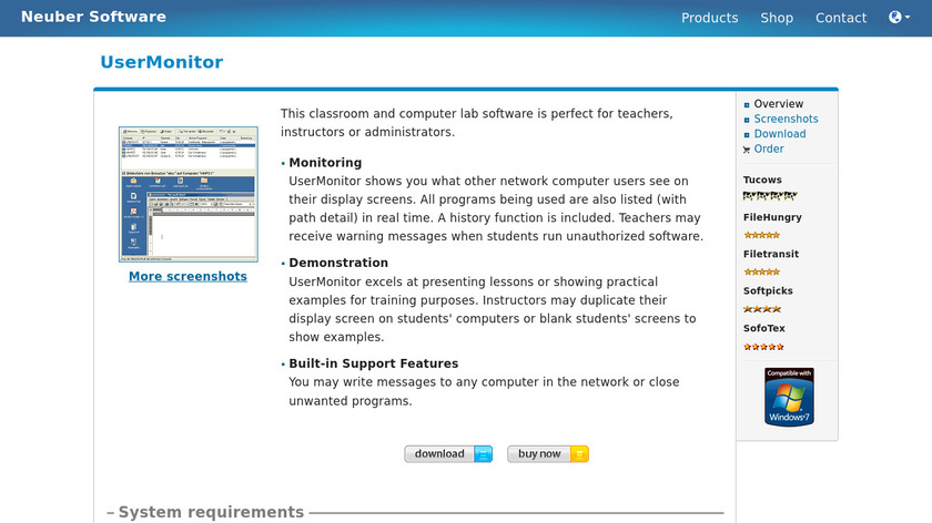UserMonitor Landing Page