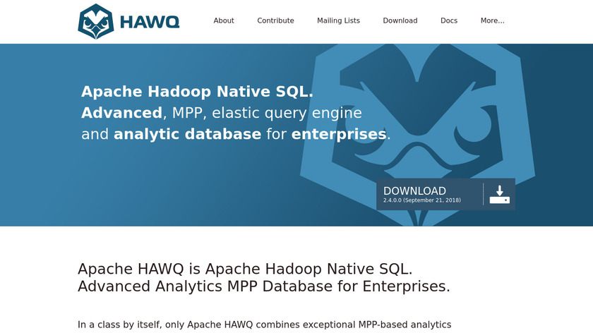 Apache HAWQ Landing Page