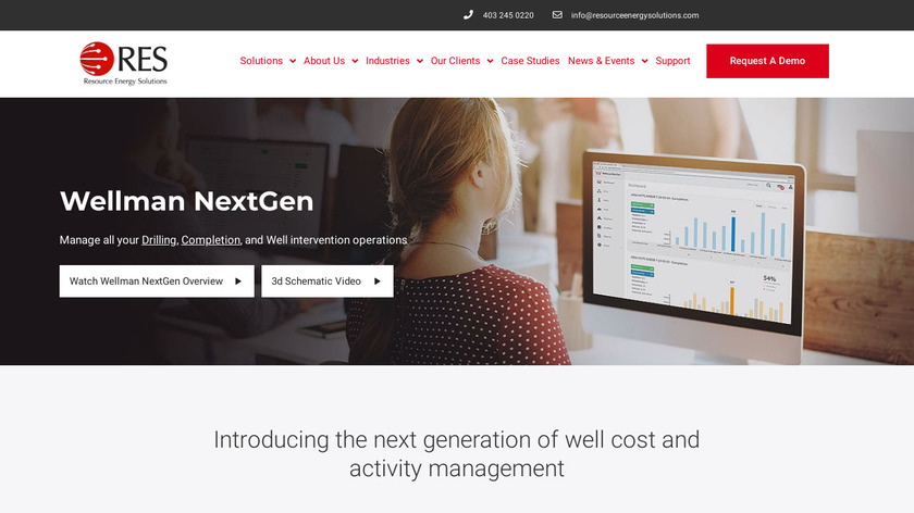 Wellman NextGen Landing Page