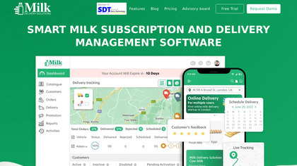 Milk Delivery Solution image