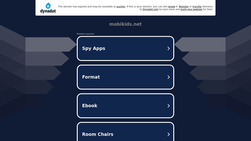 MobiKids Child Taken Landing Page