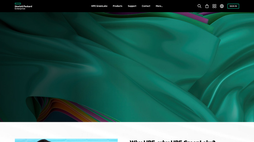 HP Enterprise Landing Page