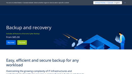 Acronis Backup and Recovery image