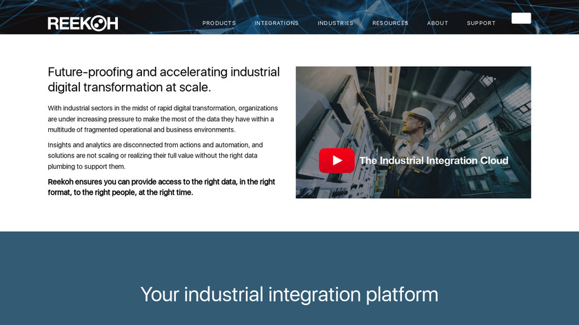Reekoh Landing Page