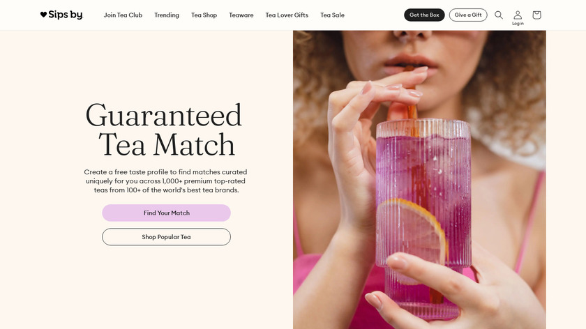 Sips By Landing Page