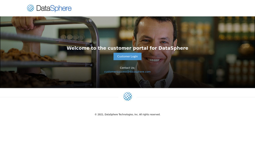DataSphere Landing Page