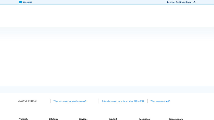 Anypoint MQ Landing Page