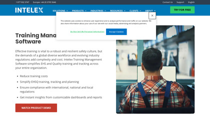 Intelex Training Management Software image
