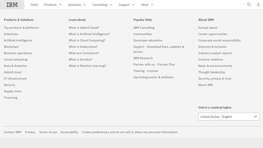 IBM InfoSphere Information Governance Catalog Landing Page