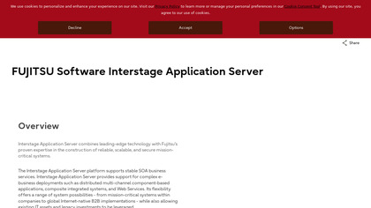 fujitsu.com Interstage Application Server image