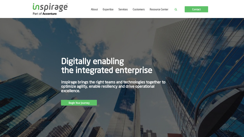 Inspirage Landing Page