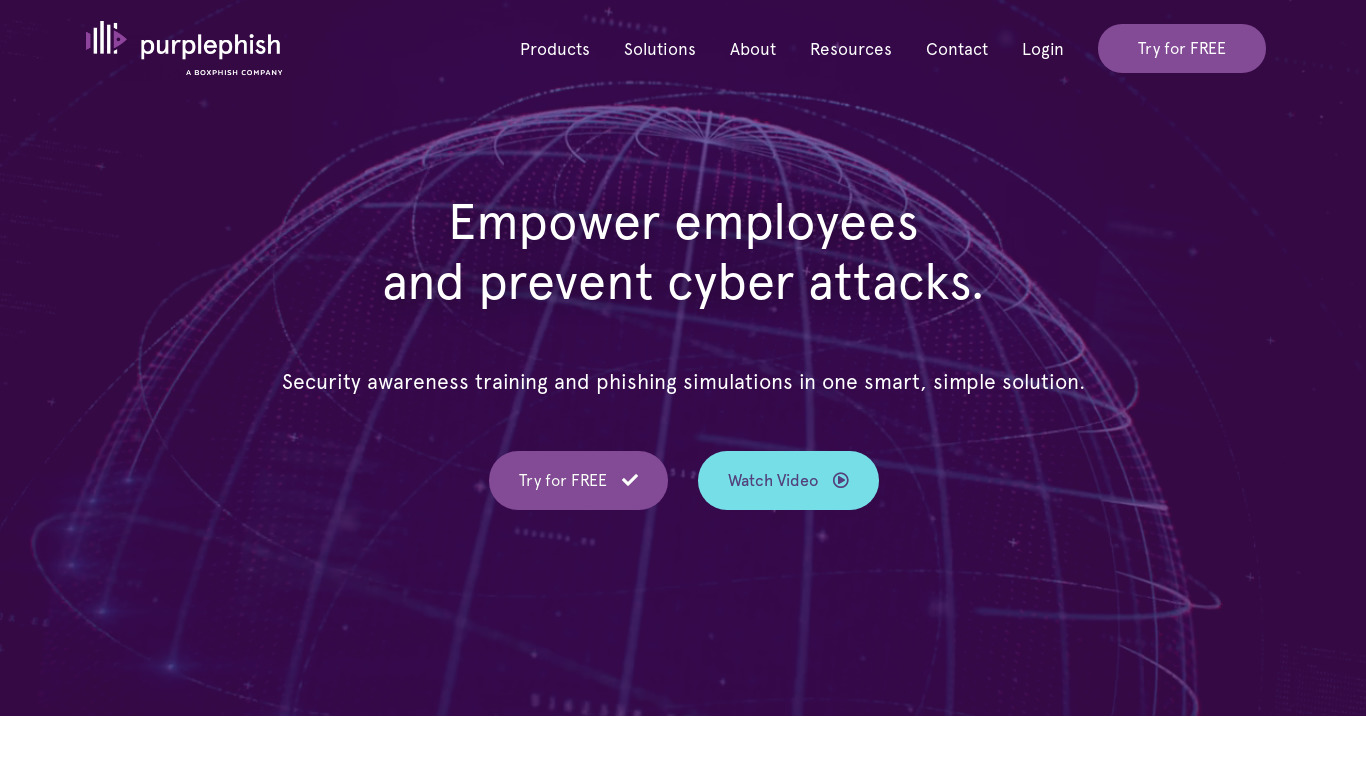 Phising Simulation and Security Awareness Landing page