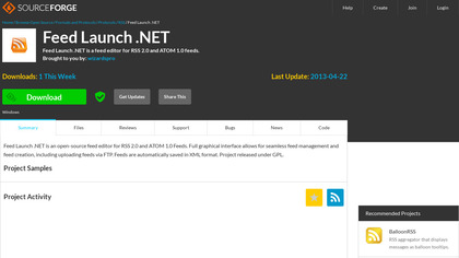 Feed Launch .NET image