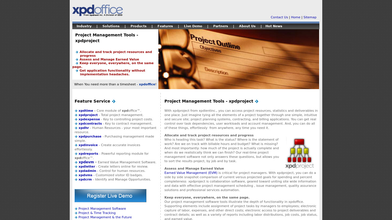xpdoffice.com xpdproject Landing page