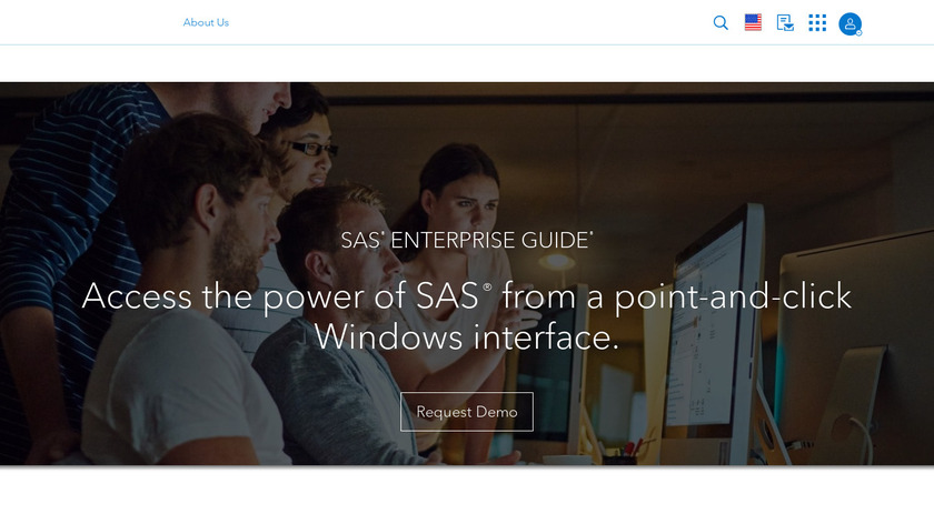 SAS Enterprise Guide Landing Page