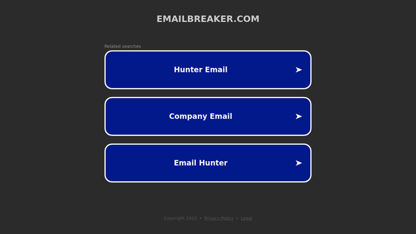 EmailBreaker Landing Page