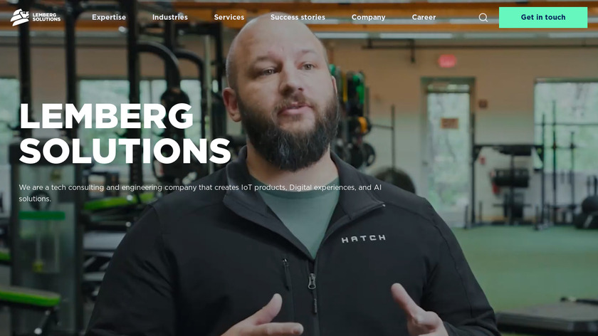 Lemberg Solutions Landing Page