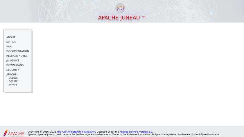 Apache Juneau Landing Page