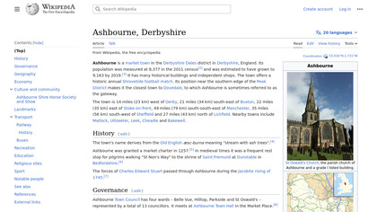 Ashbourne image