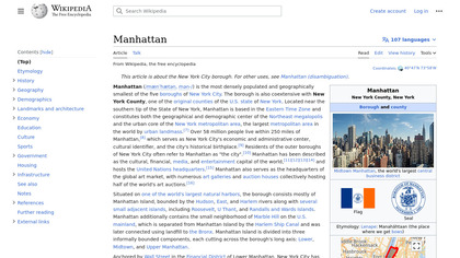 Manhattan image