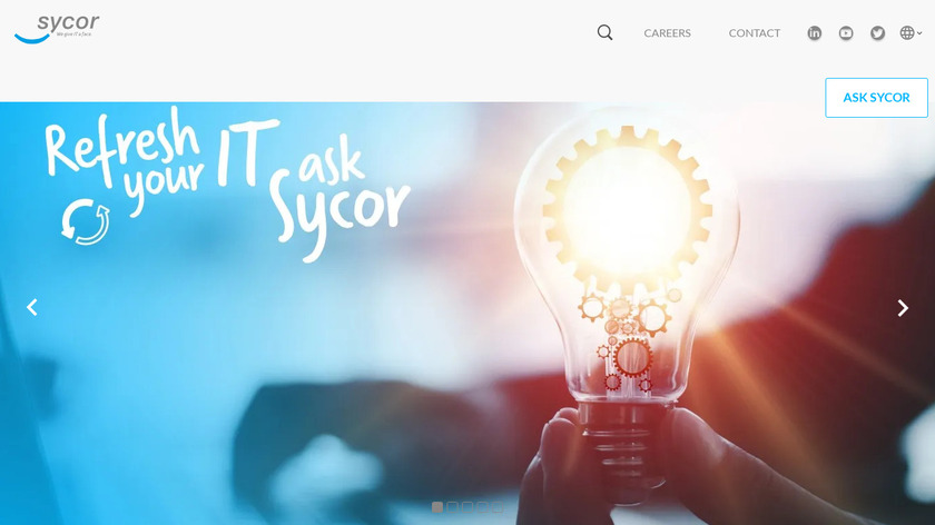 Sycor Landing Page
