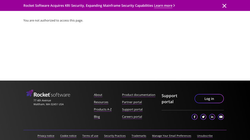 Rocket API Landing Page