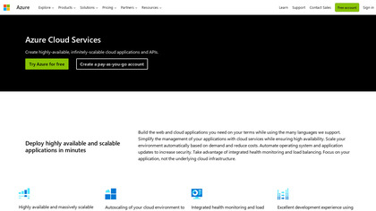 Azure Cloud Services image