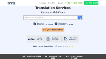 QuickTranslationService.com image