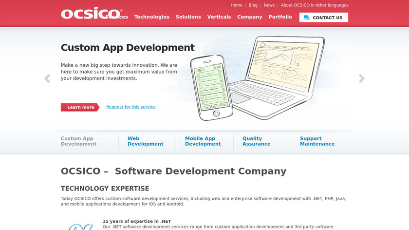 scnsoft.com OCSICO Landing Page