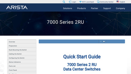 Arista 7000 series image