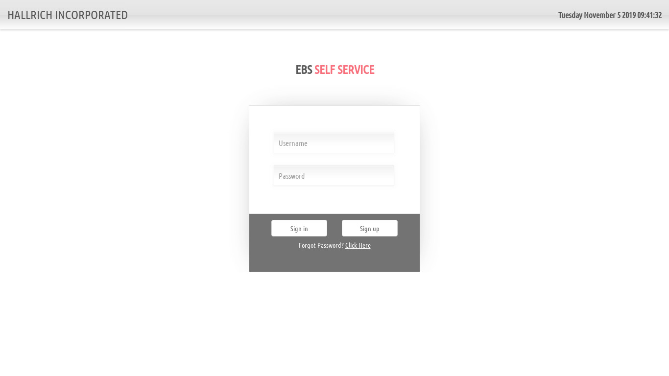 EBS PaySuite Landing page