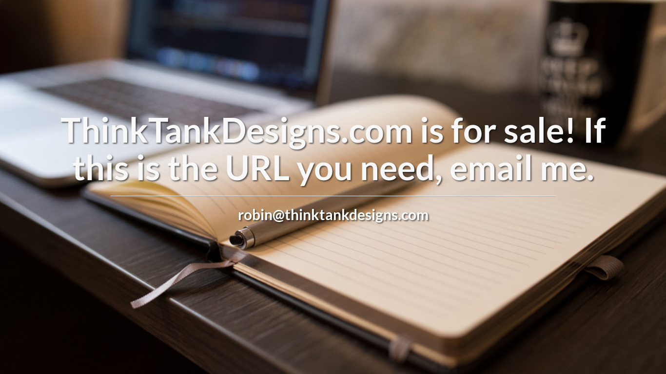 Think Tank Designs Landing page