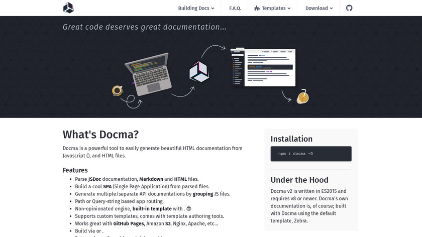 Docma Landing Page
