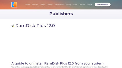 SuperSpeed RamDisk image