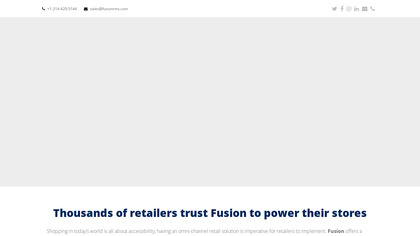 fusionrms.com FusionPOS image