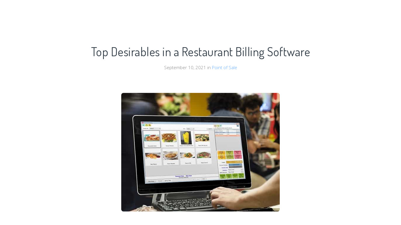 HDRestaurant Landing page