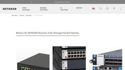 NetGear ProSafe Managed Switches image