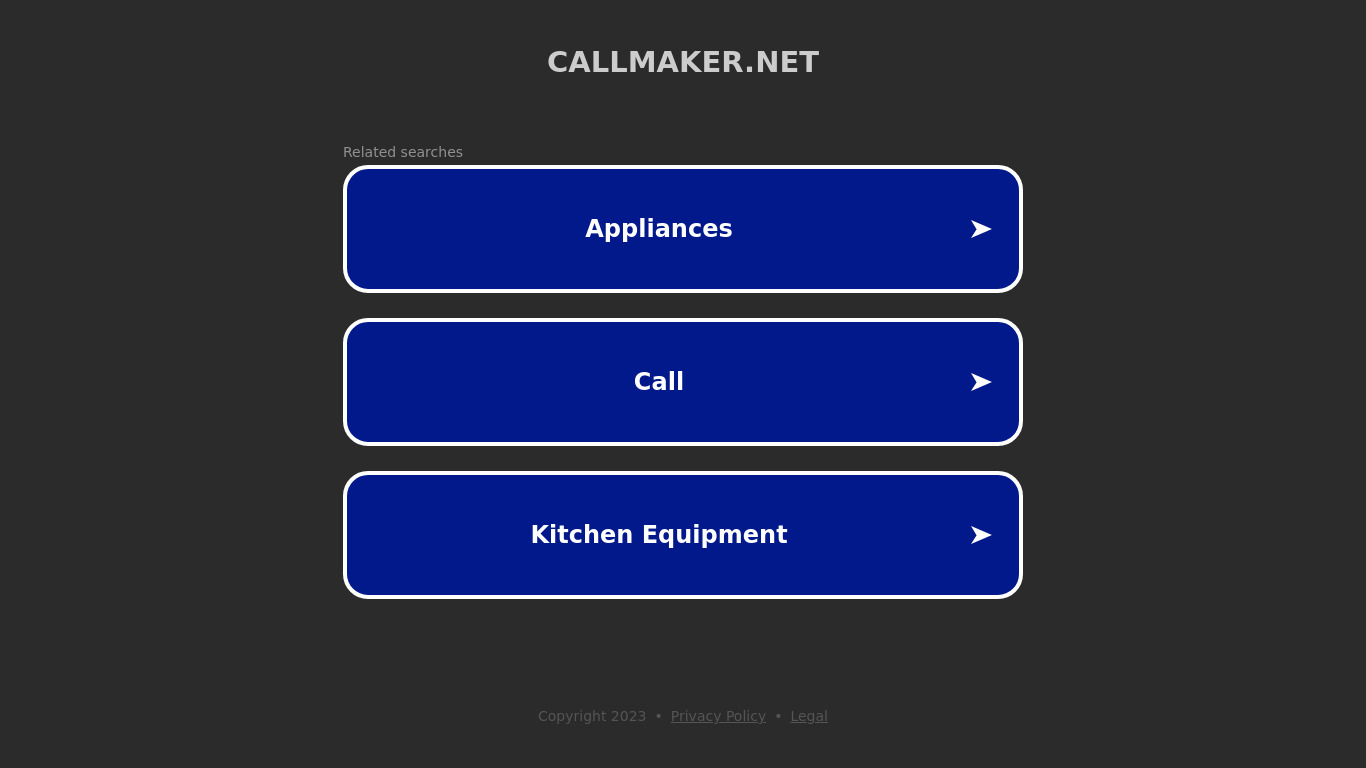 Callmaker Proactive Landing page