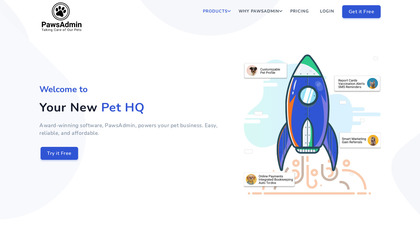 PawsAdmin image