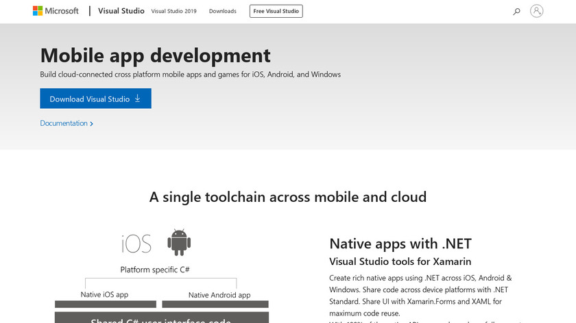 Mobile App Development Landing Page