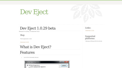 Dev Eject image