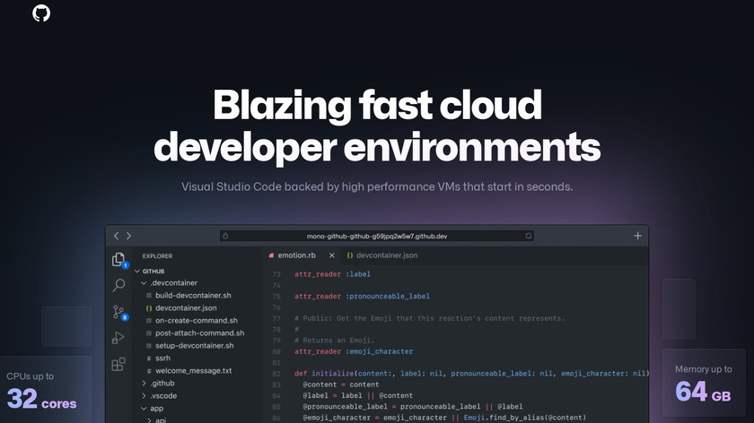 Visual Studio Online Landing Page